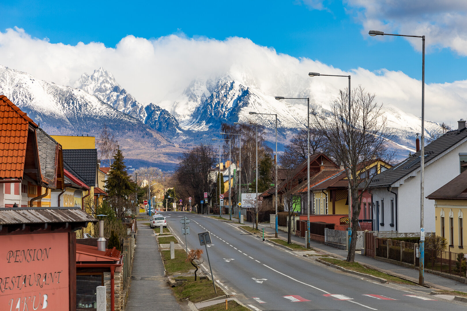 Ausblicke auf die Hohe Tatra in Poprad-Tatry